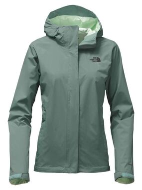 The North Face Women's Venture 2 Rain Jacket In Trellis Green